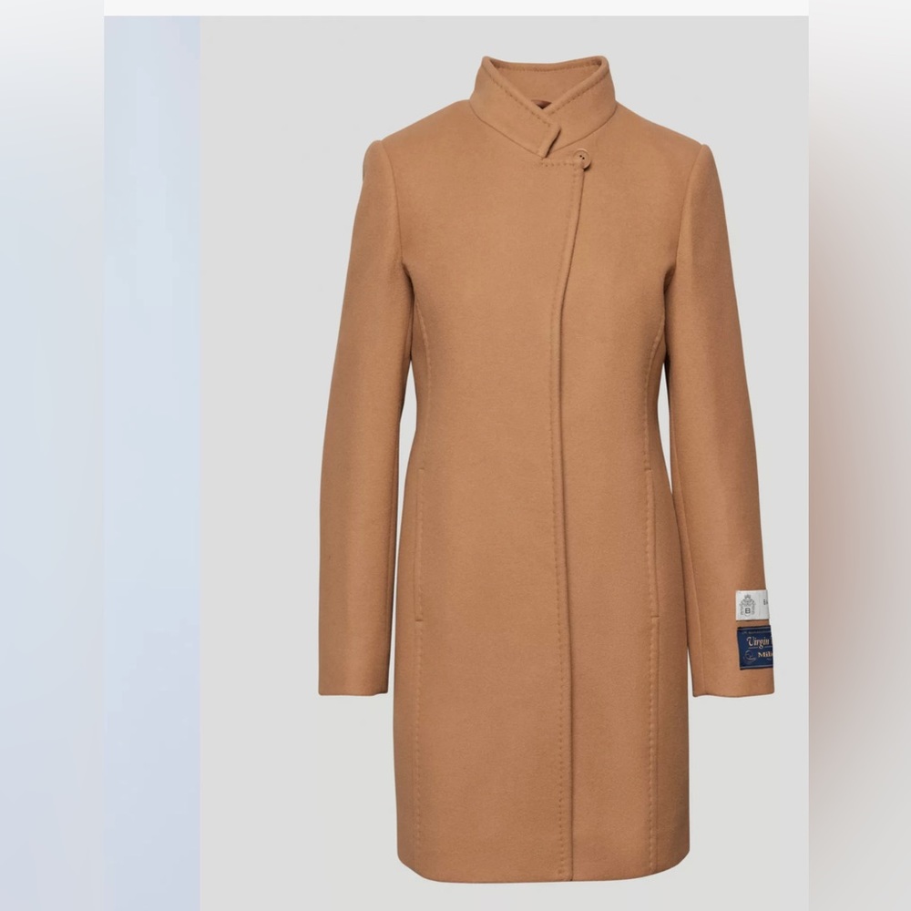 Babaton Rosewood Slim-fit Wool Coat
